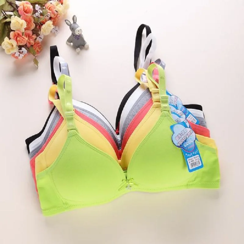 Teenage Girl Underwear Bras for Teens Kids Young Girls Lingerie Students Small Training Bras Size 12 13 14 15 16 17 18 Years Old