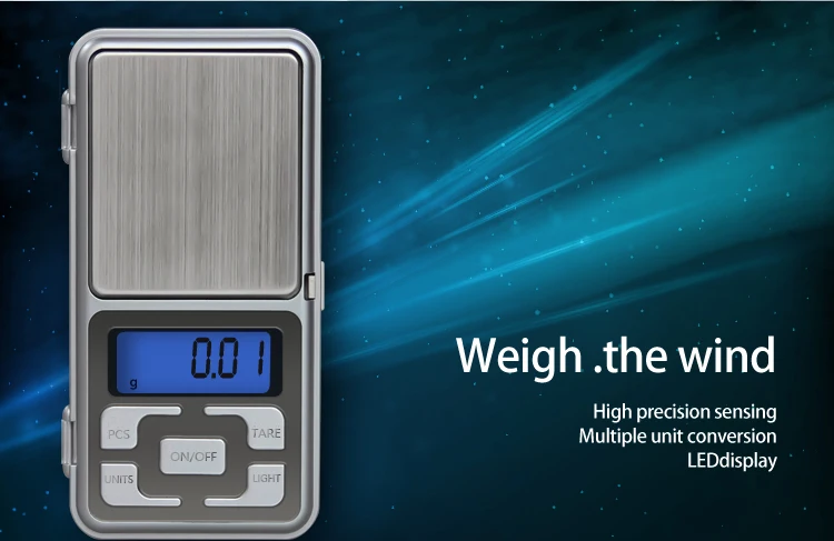 0.01g elétrica lcd precisão balança de joias