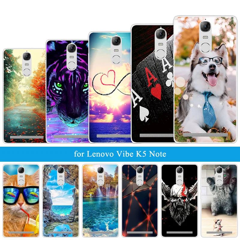 Land Phone Case For Lenovo K5 Note Bacl Cover Clear Silicone A7020 Soft TPU for A7020a40 | Мобильные телефоны и