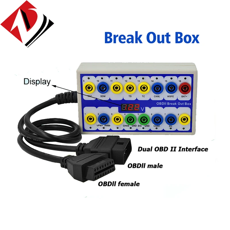 

OBDII Protocol Detector & Break Out Box