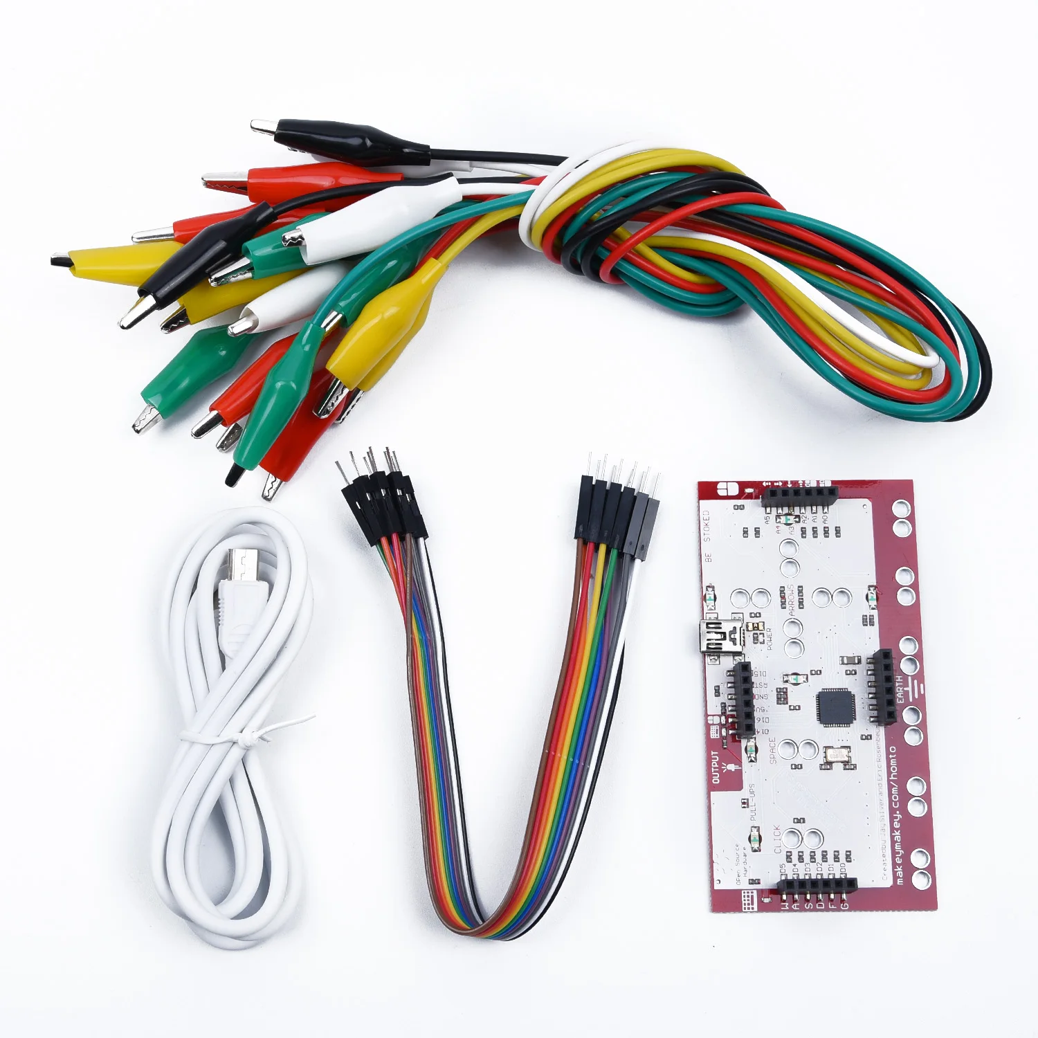 Кабель Makey HID плата DIY игрушка программа установить мягкий DC 5V 40mmx45 Перемычка мм провода Стандартный контроллер роскошный комплект
