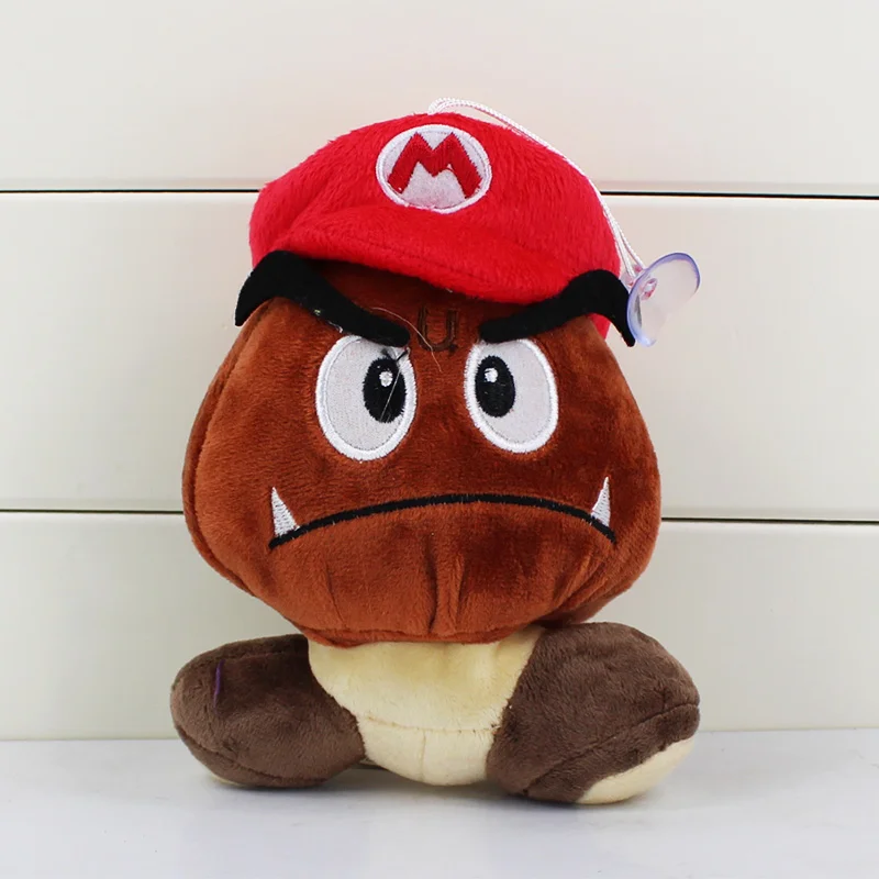 Супер Марио Bros Goomba плюшевые куклы плюшевые игрушки 12 см 5 стилей выбрать новые плюшевые игрушки Фигурки игрушки