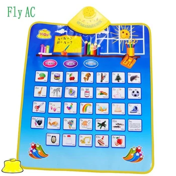 

Fly AC Children Learning Mat Russian Language Toy Funny Alphabet Mat Learning Education Phonetic Sound Carpet Toy