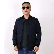 Новинка, 8XL, 7XL, 6XL, 5XL, большие размеры, модная мужская парка с воротником-стойкой, мужские однотонные толстые куртки и пальто, мужские зимние парки