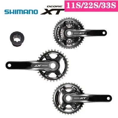 SHIMANO DEORE XT FC M8000 HOLLOWTECH II Crankset 1x11 Speed 30T 32T 34T 165 мм 170 175 мм|Шатун и передняя звездочка