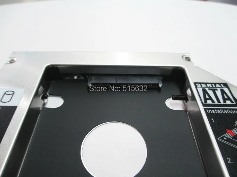 12,7 мм 2-й HDD SSD жесткий диск Caddy адаптер отсек слот для hp Probook 4530s SATA