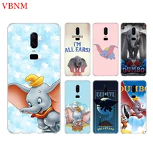 Animation Dumbo New Phone Back Case For OnePlus 7 Pro 6 6T 5 5T 3 3T 7Pro 1+7 Art Gift Patterned Customized Cases Cover Coque