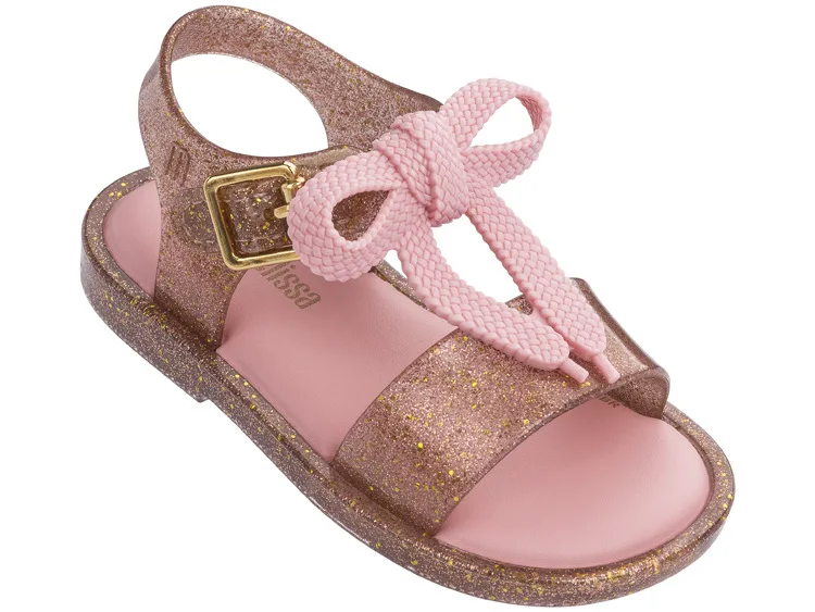 Mini Melissa/Новинка года; Летние прозрачные сандалии для девочек; Белоснежка; детская прозрачная обувь; мини Мелисса; симпатичная обувь с принцессой; дышащая обувь