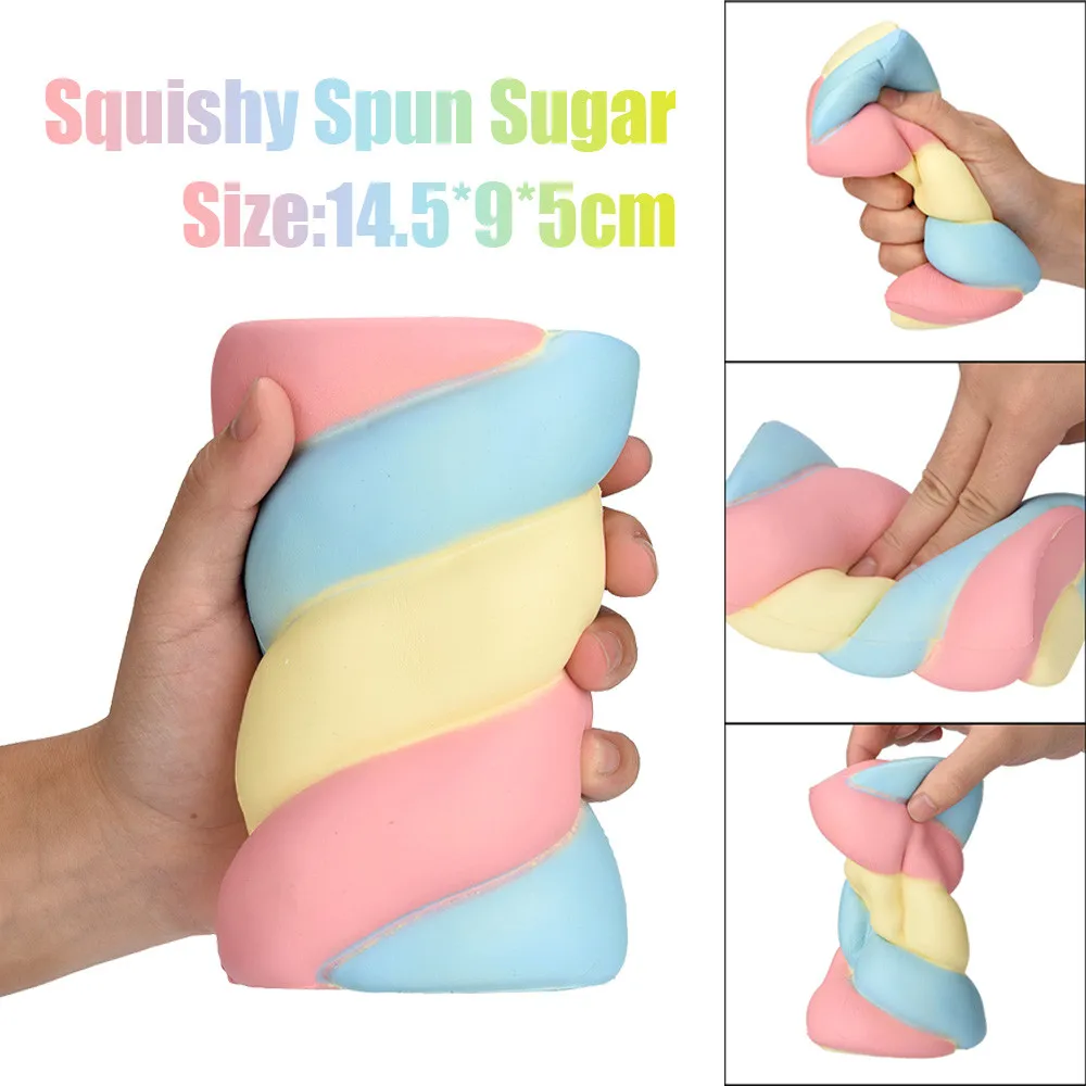 MUQGEW Squishy 14,5 см Прекрасный Squishy Spun сахар Ароматические Poopsie слизи сюрприз замедлить рост Squeeze игрушки коллекция Squishy