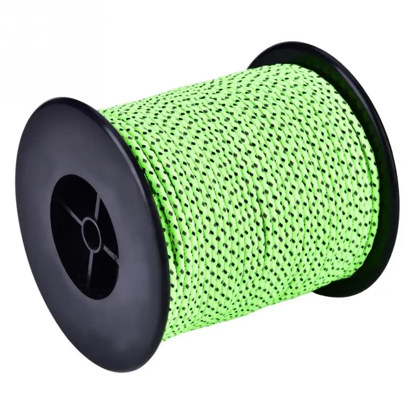

2.5mm 50m Reflective Tent Rope Outdoor Camping Tarp Tent Wind Rope Clothesline Awning Reflective Rope Guy Line Cord Paracord