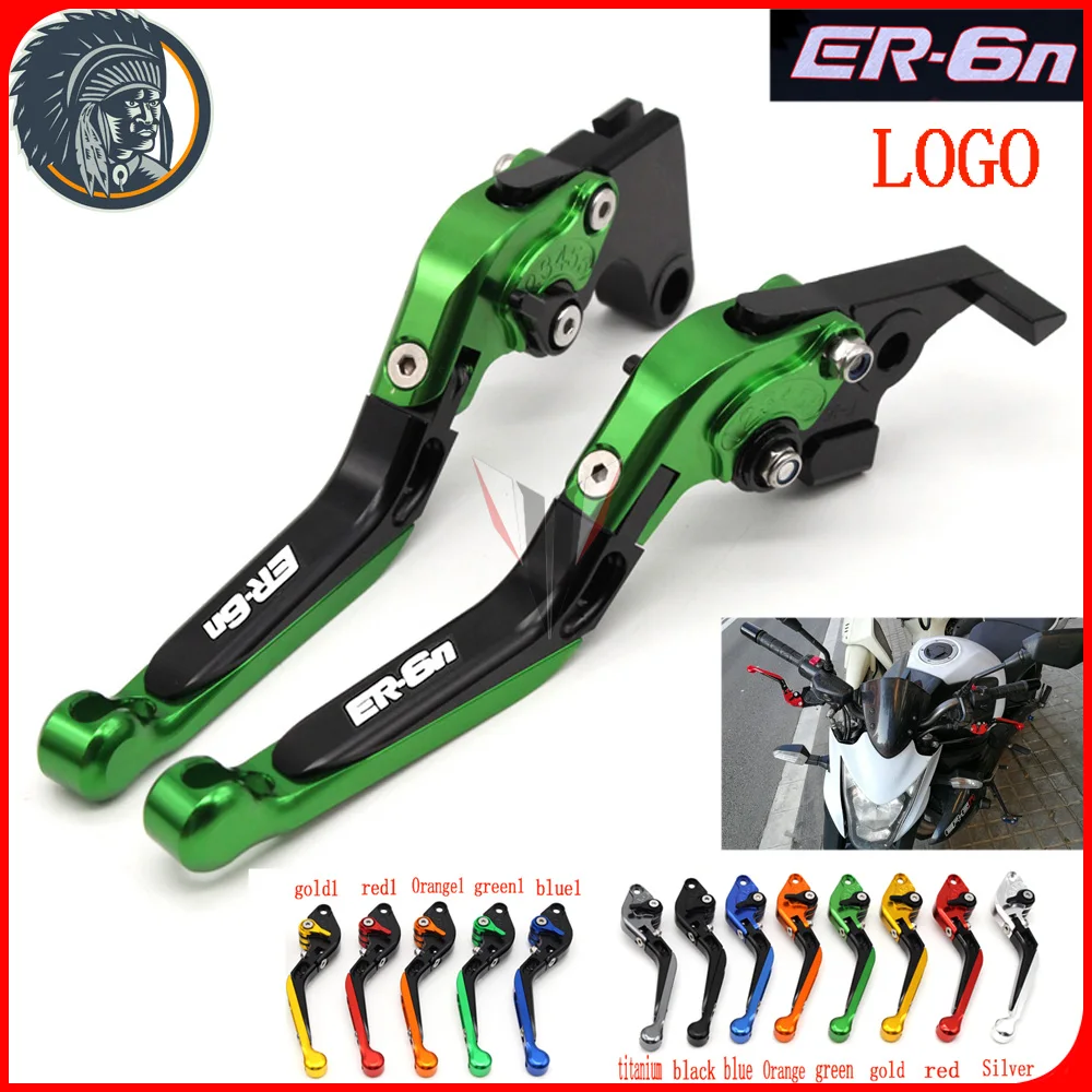 

13 Colors CNC Motorcycle Brakes Clutch Levers For KAWASAKI ER6N ER-6N 2009 2010 2011 2012 2013 2014-15 Accessories