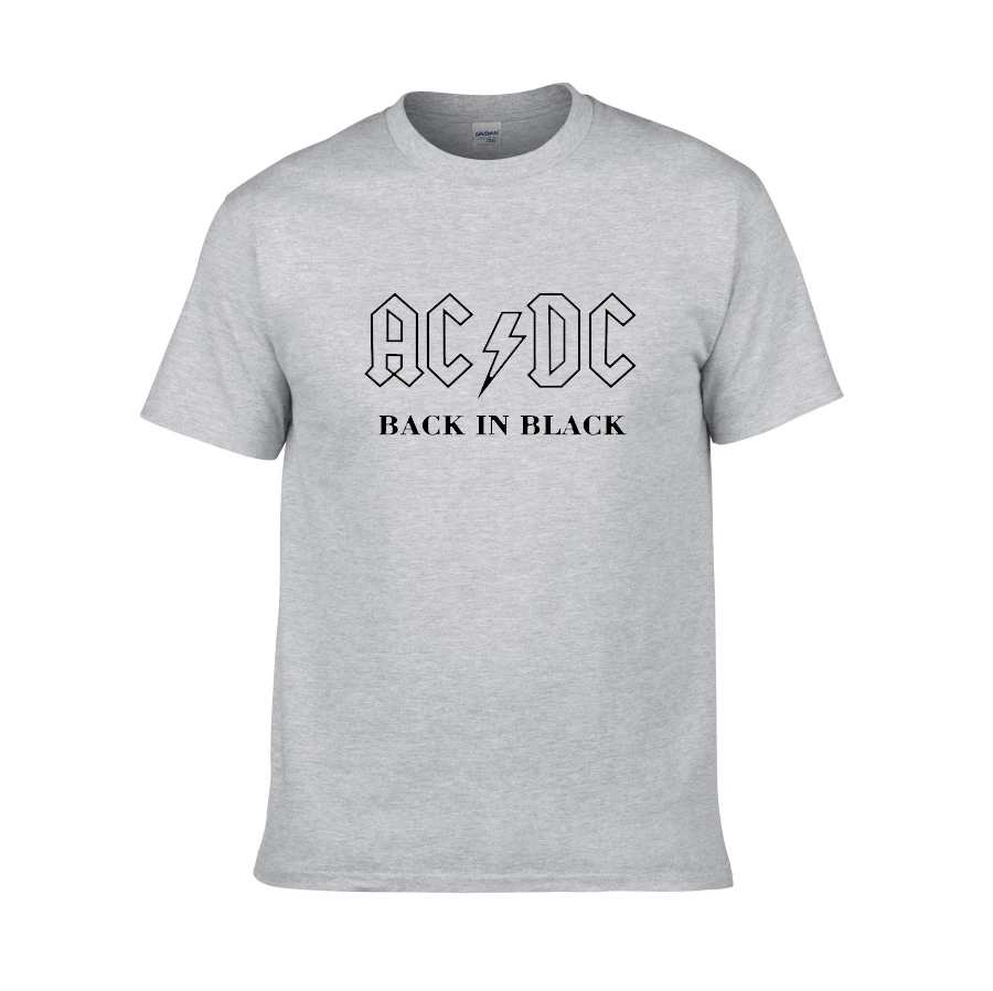 Новинка, Camisetas AC/DC band rock, Мужская футболка с графическим принтом acdc, Повседневная футболка с круглым вырезом, хип-хоп, короткий рукав, хлопковый топ