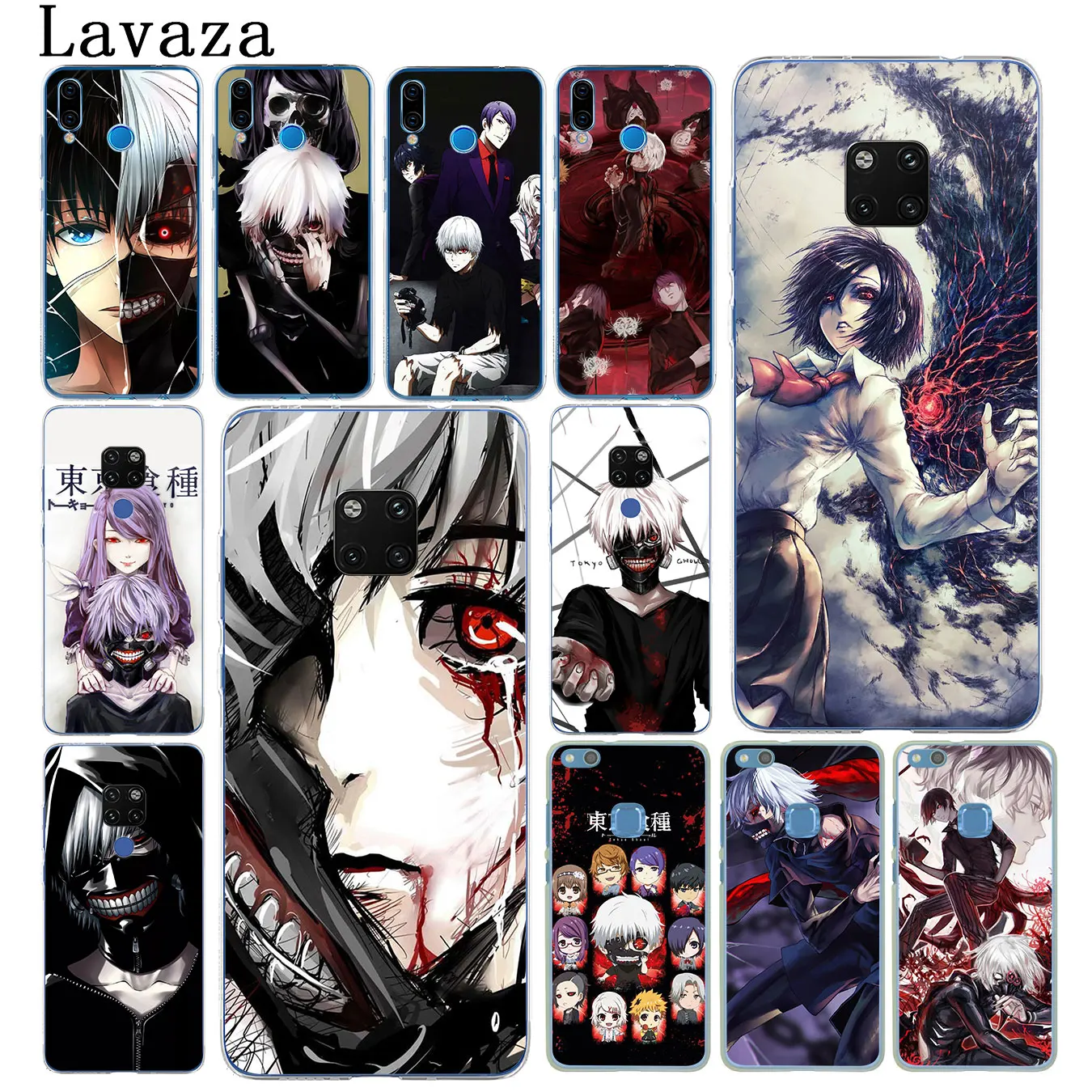 Lavaza Anime Terror Tokyo Ghou Hard Phone Case for Huawei Mate 30 20 Pro 10 Lite Y6 Prime Nova 5I 4 3i 3 2i 2 Cover | Мобильные