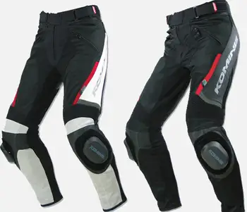 

2018 cross-country Riding racing pants new skin breathable mesh PK717 summer style leather fabric