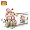LOZ Mini Blocks City View Scene Coffee Shop Retail Store Architectures Models & Building Quiz Christmas Toy for Children ► Photo 3/6