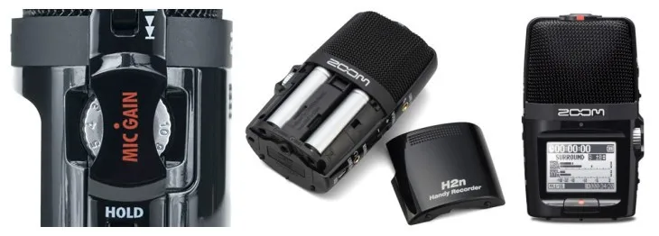 Зум H2n портативный цифровой аудио флэш-рекордер удобный рекордер записывающая ручка
