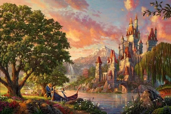 

Oneroom Dmc Cross stitch series Home decoration 14/16/18/28 Diy Needlework kits embroidery Cross stitch kit Park Park