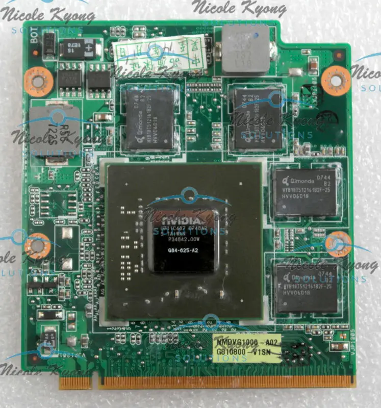  Sales NMDVG1000 9500M GS 9500MGS G84 625 A2 VGA Video Graphics card for ASUS M51SN F8SN V1SN V1S VX2 VX2s VX2se laptop notebook 