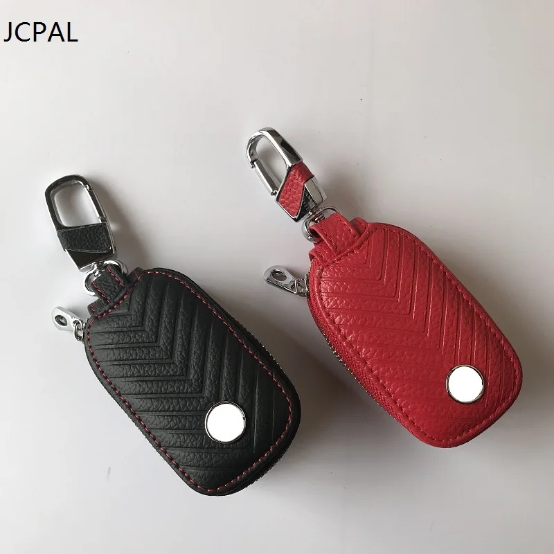 Car key case key cover fob key holder zipper wallet fit for Mercedes
