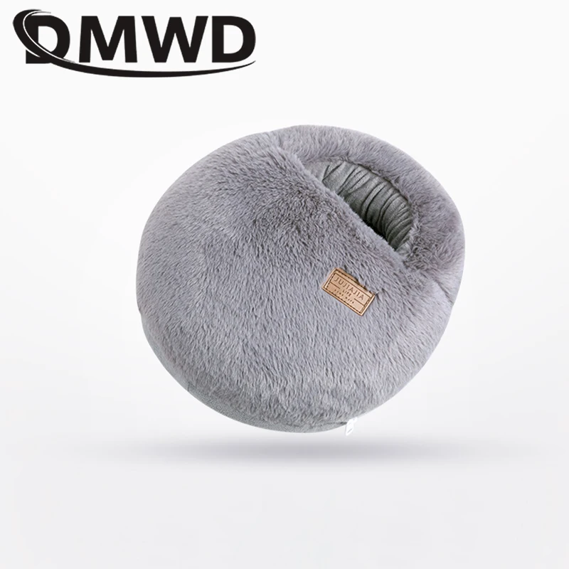 DMWD USB электрическая грелка для ног тапочки обувь стул мягкая теплая подушка