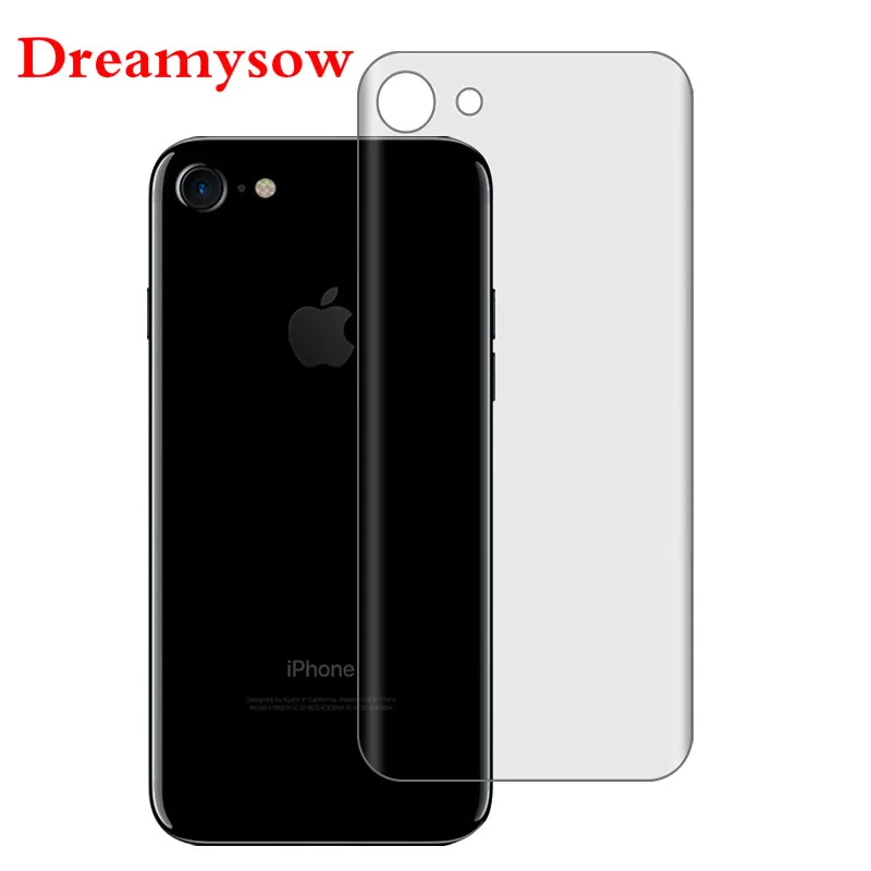 Goedkoop 2.5D Gebogen 9 H explosieveilige Back Cover Film voor iPhone Xs Max XR XS X Cover Case clear Soft PET Film Voor iPhone 7 8 Plus