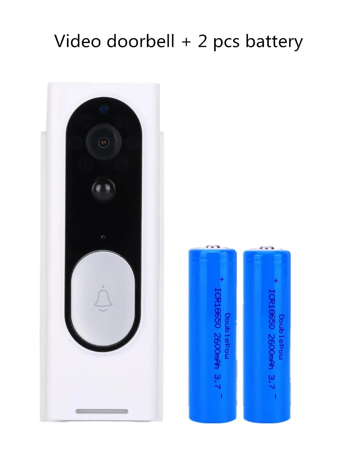 Option 2 Vikewe видео дверной звонок 1080p HD ночного видения беспроводной WiFi безопасности домашний монитор домофон умный телефон Видимый дверной Звонок камера - Название цвета: Option 2