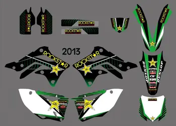 

NICECN 0361 TEAM Graphics& BackgroundS DECALS STICKERS Kits for Kawasaki KX450F KXF450 2013 KXF 450 KX 450F