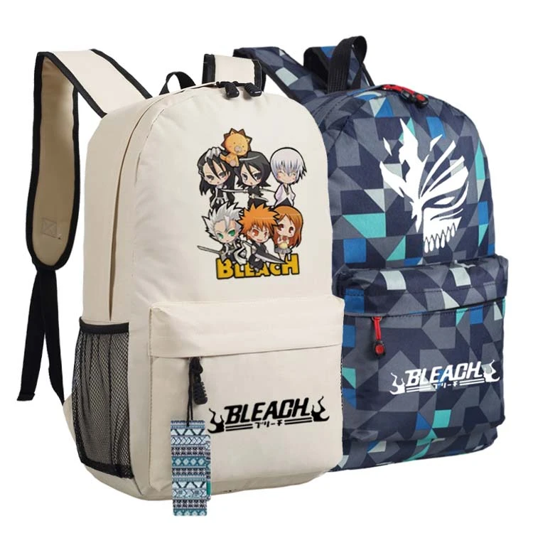 New Bleach Backpack Anime Kurosaki Ichigo oxford Schoolbags Fashion Unisex  Travel Bag|backpack fashion|fashion backpackbleach backpack - AliExpress
