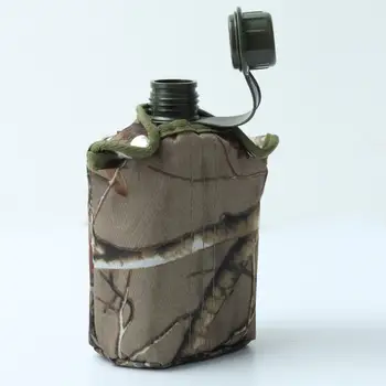 

1L Camouflage Army Sports Water Bottle Kitchen Home Kettle Outdoor Sports Survival In The Wild Special Forces Water Bottle 50B