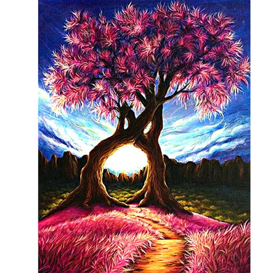 Aliexpress.com : Buy New DIY 5d Diamond Embroidery Tree Diamond