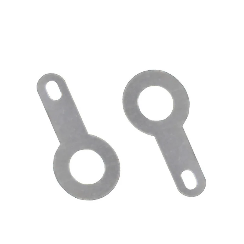 

100Pcs M2.2-M6.2 Silver-plated Copper Single Head Soldering Terminal Circular Weld Washer Welding Sheet Soldering Lug
