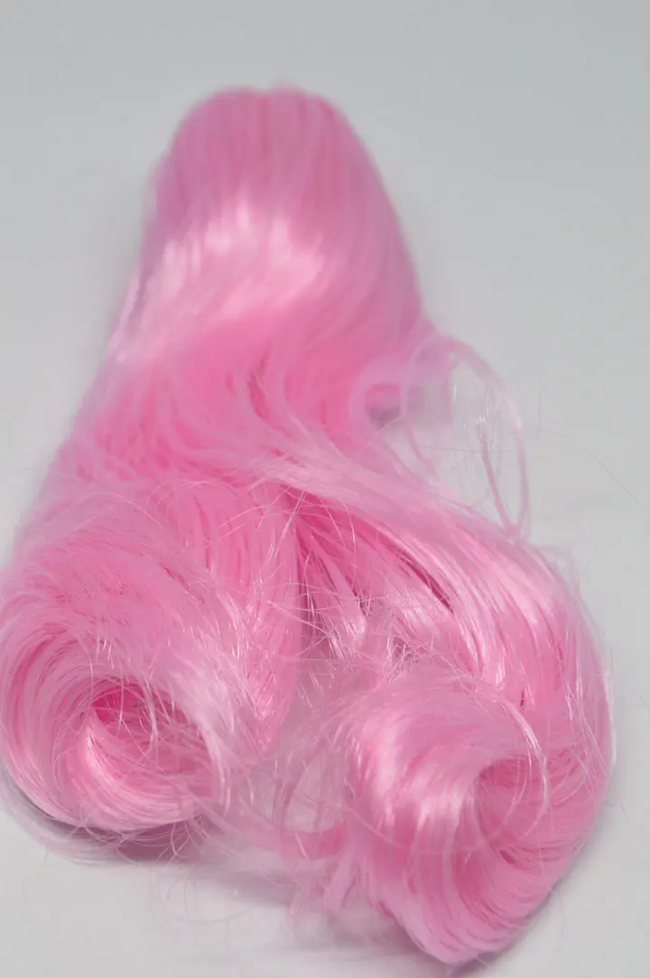 

1/6 Scale Hair Wig Multi Colors For 12" Female Head Sculpt Doll Accessory