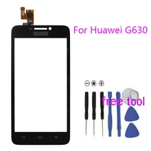Smartphone Pour Huawei G630 écran Tactile Digitizer Assemblée Remplacement Mobile Téléphone Avant Tactile Panneau Verre Capteur Fenêtre