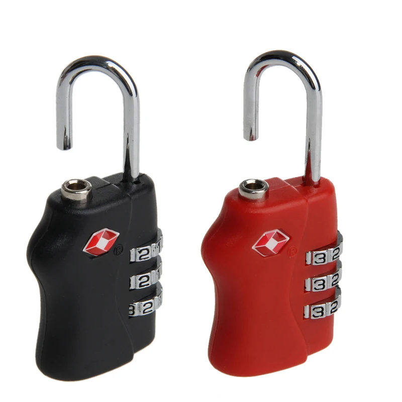 1Pc TSA Resettable 3 Digit Combination Travel Luggage Suitcase Lock