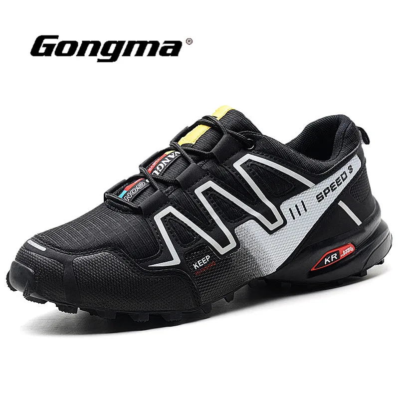 Big Size 48 Men Hiking Shoes Black Mesh Shoes Climbing Sneakers for Men Air Cushion Trekking