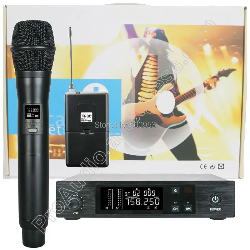 MICWL Stage Performance QLX Vocal UHF Synthesized