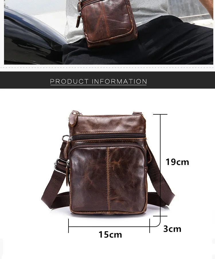Новые мини-сумки из натуральной кожи, мужские сумки на плечо из воловьей кожи, маленькие сумки через плечо, сумки-мессенджеры, маленькие мужские кожаные сумки