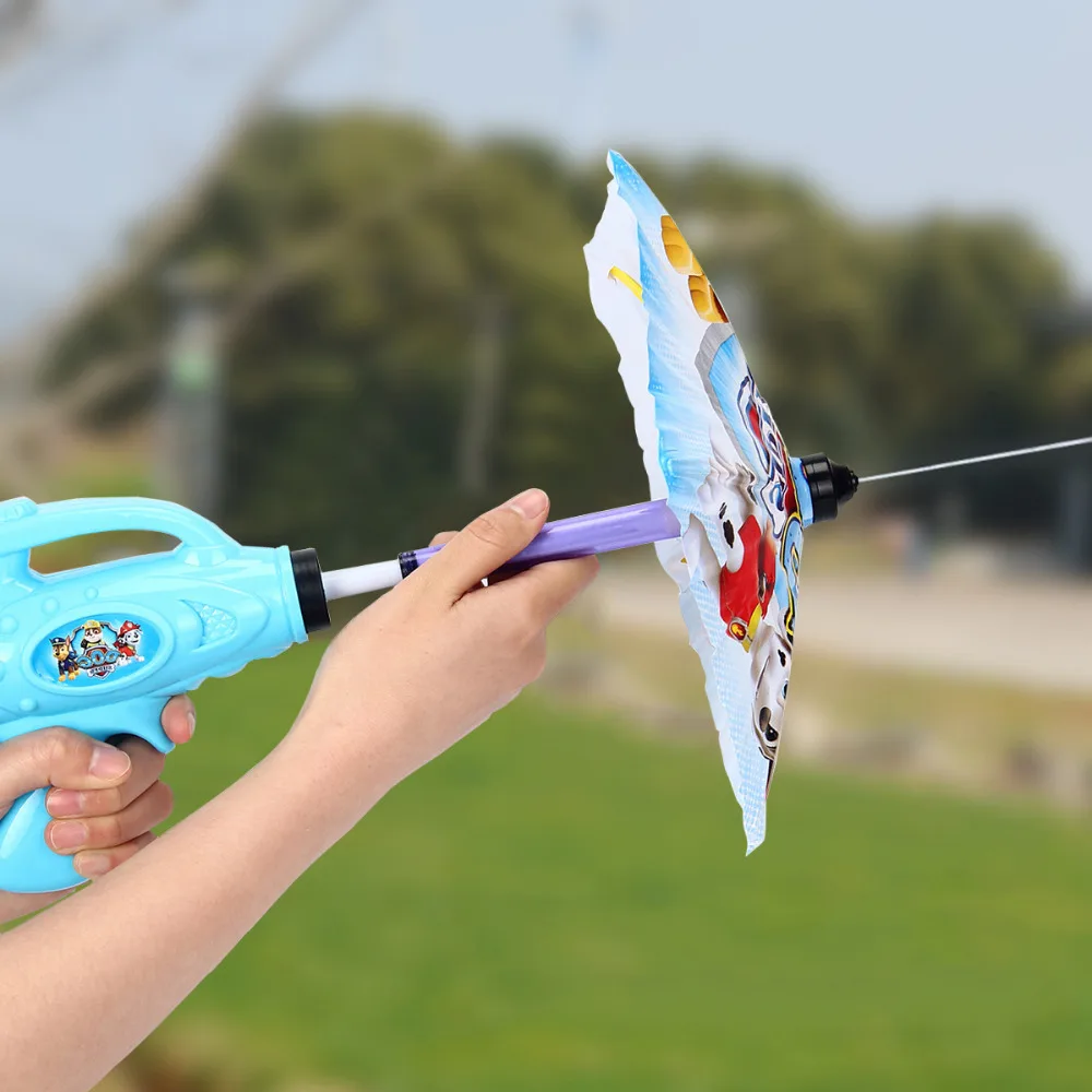 Summer Funny Water Gun Toy Umbrella Gun Trolley Gun Sprayer Head Water