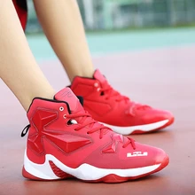 Для мужчин Баскетбольная обувь Горячий бренд высокого Top Comfort Кроссовки Ultra Boost спортивная обувь Для мужчин Jordan ботильоны баскетбольная ретро-майка Homme