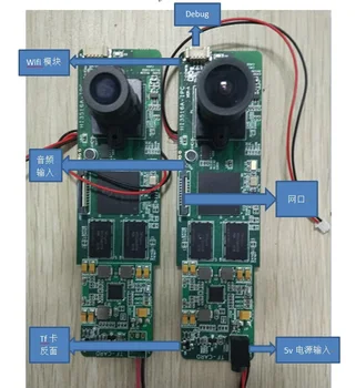 

For Hi 3516A Development Board SDK H.265/H.264 IPC/CMOS Input 1080P 60 Frame HD