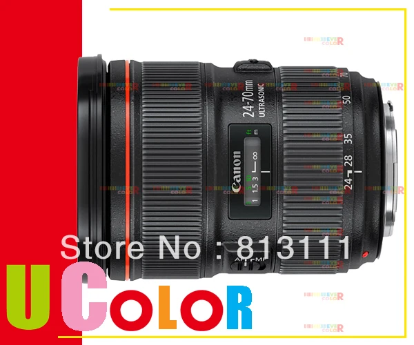 

New Canon EF 24-70mm f/2.8L II USM Standard Zoom Lens For 1Dx 5D MK III 7D MK II 70D 6D 80D