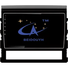 BEIDOUYH 10.2 inch Android Car GPS Navigation for TOYOTA Land Cruiser 2016 with Rearview camera map can-bus dvr car radio player