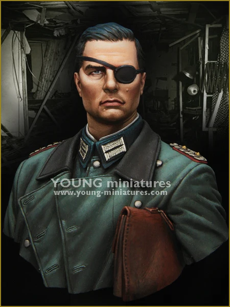 resin assembly Kits 1 10 OPERATION VALKYRIE bust Unpainted Kit Resin Model Free Shipping