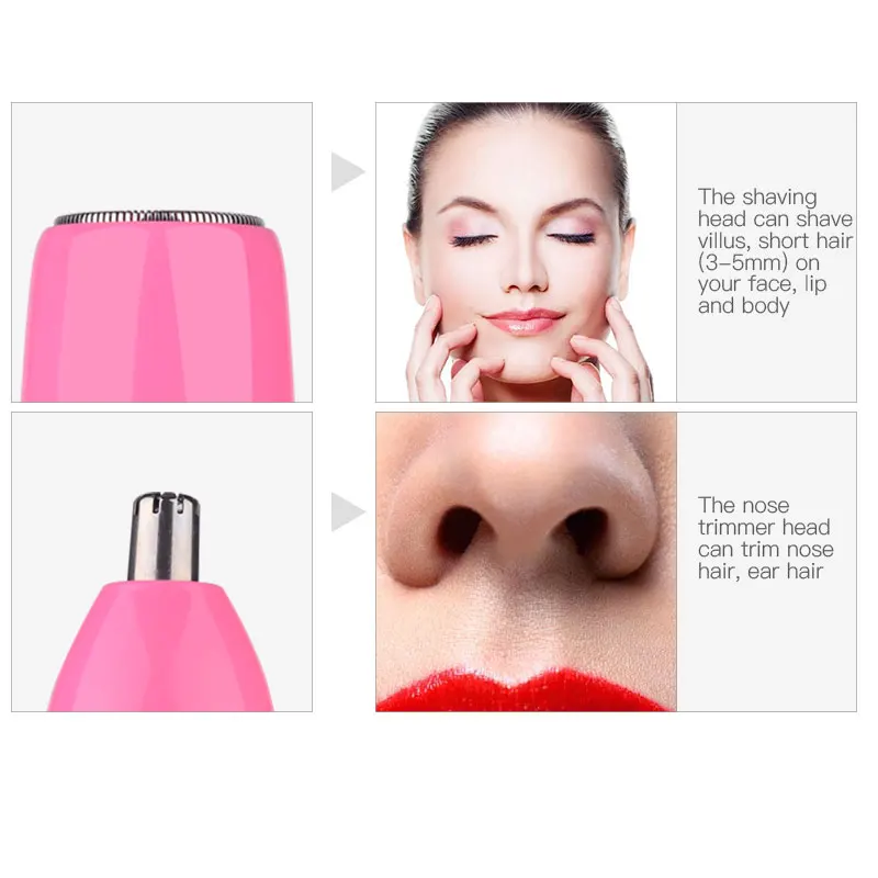 hair clippers for women facial hair Stubby wide thumb