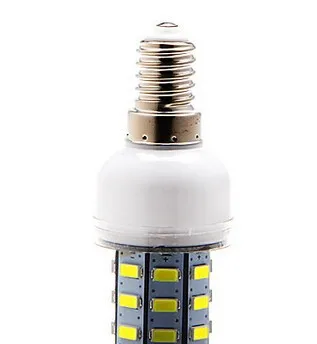 E14 10W 48x5730SMD 1000LM 6000-6500K белый светильник светодиодный кукурузная лампа(110V или 220 V