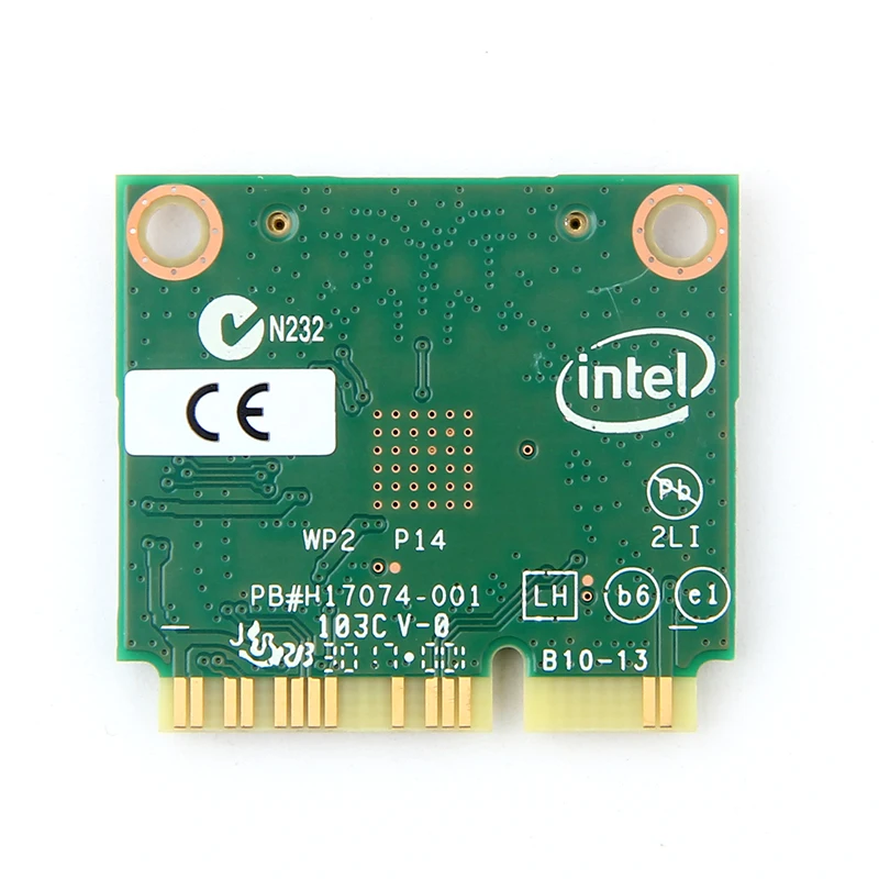 Двухдиапазонный беспроводной AC 7260 Intel 7260HMW 7260AC 2,4G/5 ГГц 802.11ac MINI PCI-E 2x2 WiFi карта Wi-Fi+ Bluetooth 4,0 Wlan адаптер