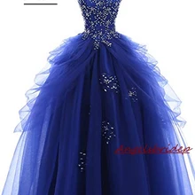 ANGELSBRIDEP бальное платье с высоким воротом Бальные платья Сладкие 15 вечерние корсет на шнуровке высокое качество дебютантное платье на заказ