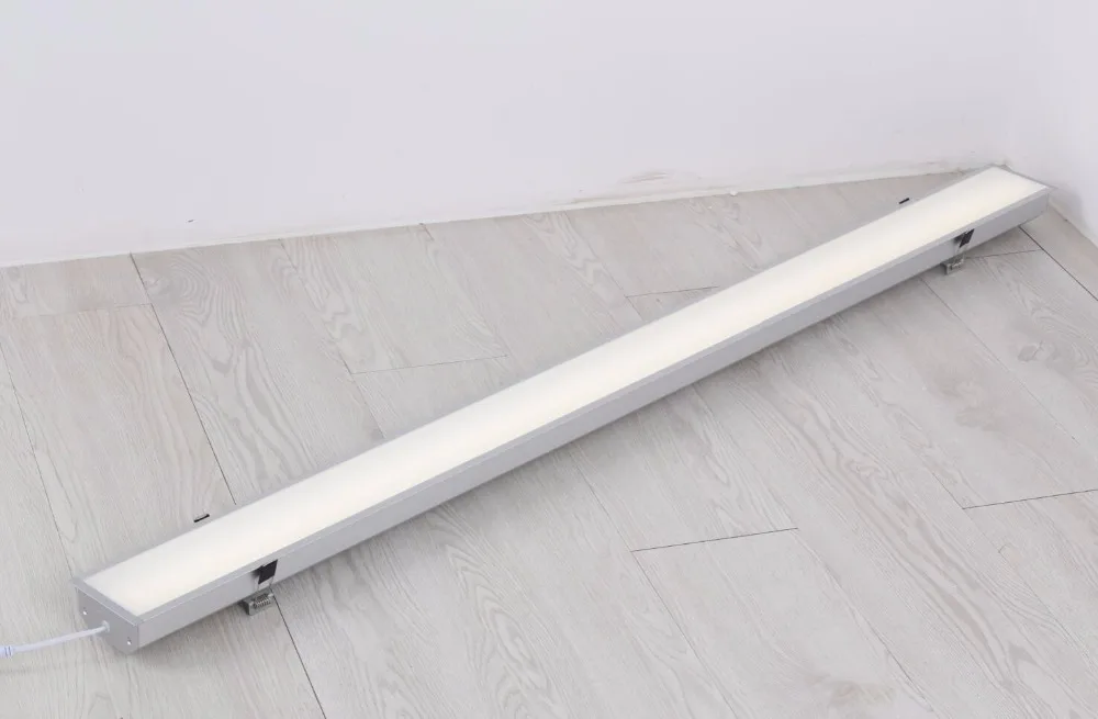 Linear com Clipes de Montagem Livre Shiping Led Recesso Luz Linear Linear Levou Luminária Lâmpada Led 10 Cheap Luzes LED p bar