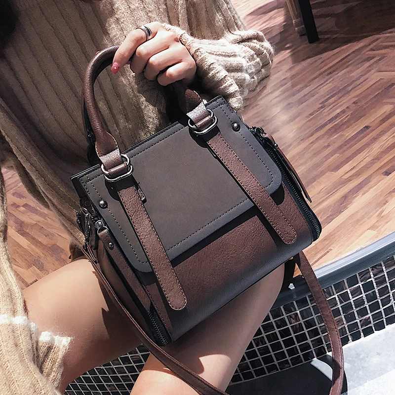 LEFTSIDE Vintage New Handbags For Women 2019 Female Brand Leather Handbag High Quality Small Bags Lady Shoulder Bags Casual LEFTSIDE Vintage New Handbags For Women 2019 Female Brand Leather Handbag High Quality Small Bags Lady Shoulder Bags Casual