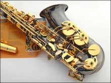 Alto Saxophone 54 Eb Flat Alto SAX Top Musical Instrument Sax Wear-resistant Black Nickel Plated Gold Process Sax